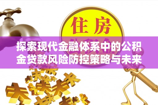 铁门关探索现代金融体系中的公积金贷款风险防控策略与未来发展趋势