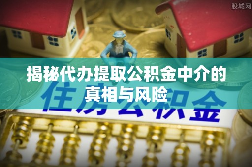 铁门关揭秘代办提取公积金中介的真相与风险