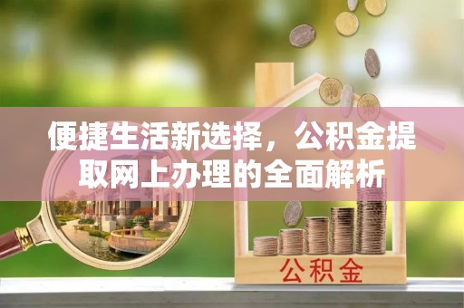 铁门关便捷生活新选择，公积金提取网上办理的全面解析