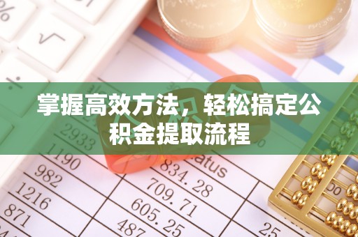 铁门关掌握高效方法，轻松搞定公积金提取流程