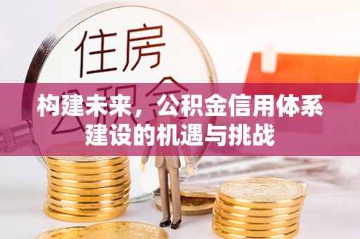 铁门关构建未来，公积金信用体系建设的机遇与挑战
