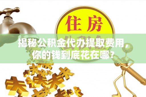 铁门关揭秘公积金代办提取费用，你的钱到底花在哪？