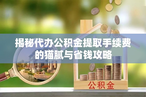 铁门关揭秘代办公积金提取手续费的猫腻与省钱攻略