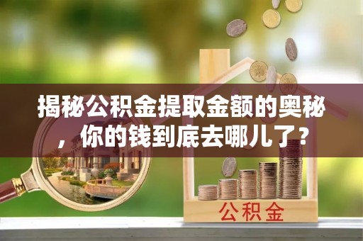 铁门关揭秘公积金提取金额的奥秘，你的钱到底去哪儿了？