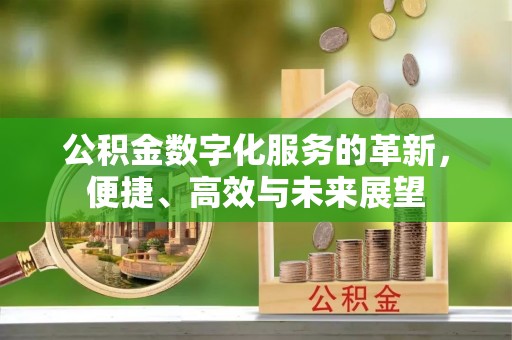 铁门关公积金数字化服务的革新，便捷、高效与未来展望