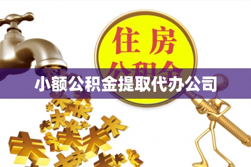 铁门关小额公积金提取代办公司